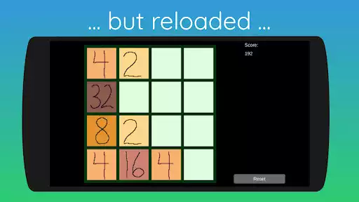 Play 2048-ReLoaded! as an online game 2048-ReLoaded! with UptoPlay