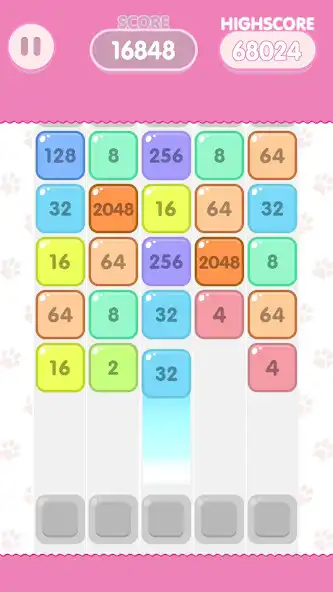 Play 2048 Shoot  Merge Block Puzzle as an online game 2048 Shoot  Merge Block Puzzle with UptoPlay