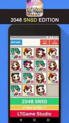 Play 2048 SNSD KPop Game