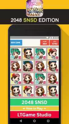 Play 2048 SNSD KPop Game