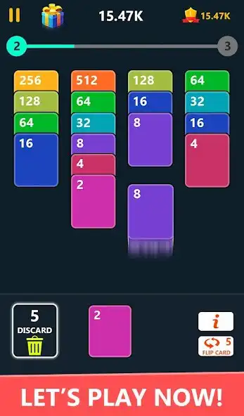 Play 2048 Solitaire Card Game - 2048 Zen Cards  and enjoy 2048 Solitaire Card Game - 2048 Zen Cards with UptoPlay