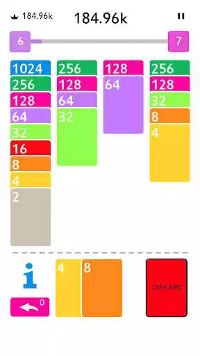 Play 2048 Solitaire as an online game 2048 Solitaire with UptoPlay