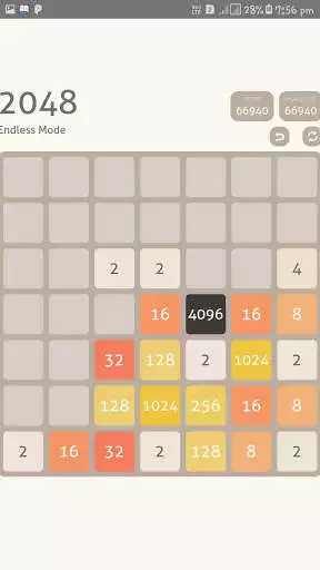 Play 2048 The Puzzle as an online game 2048 The Puzzle with UptoPlay