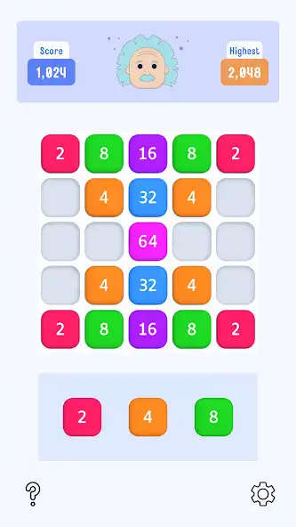 Play 2048 Tiles: Number Tile Merge  and enjoy 2048 Tiles: Number Tile Merge with UptoPlay