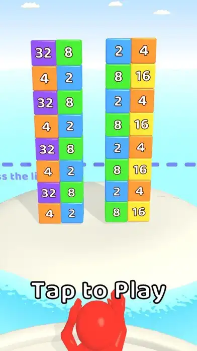 Play 2048 Tower as an online game 2048 Tower with UptoPlay