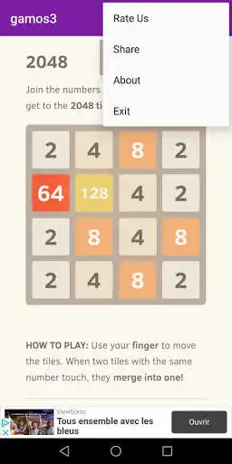 Play 2048 (VIP) as an online game 2048 (VIP) with UptoPlay