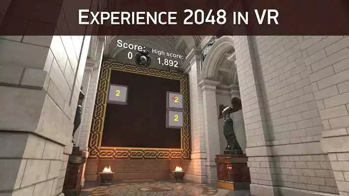 Play 2048 VR