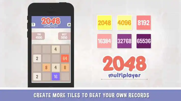 Play 2048 v/s 2048 - Multiplayer