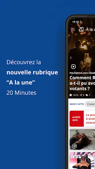 Play 20 Minutes - Toute lactualité  and enjoy 20 Minutes - Toute lactualité with UptoPlay