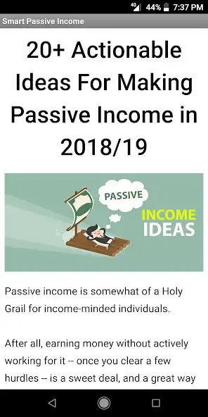 Play 20 Smart Passive Income Ideas  and enjoy 20 Smart Passive Income Ideas with UptoPlay