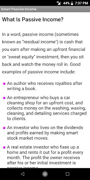 Play 20 Smart Passive Income Ideas as an online game 20 Smart Passive Income Ideas with UptoPlay