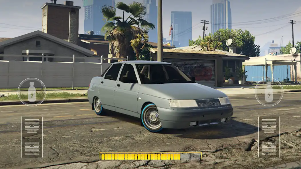 Play 2109 LADA: Drift Racing Master as an online game 2109 LADA: Drift Racing Master with UptoPlay