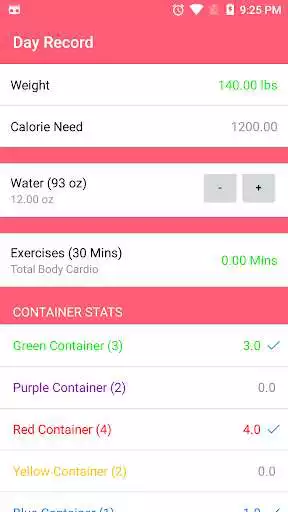 Play 21 Day Container Tracker Fit  and enjoy 21 Day Container Tracker Fit with UptoPlay
