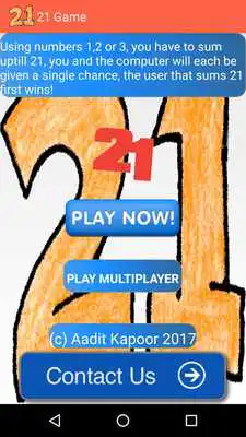 Play 21 Game