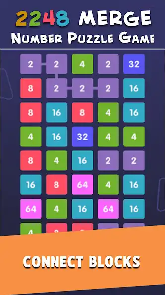 Play 2248 Merge: Number Puzzle Game  and enjoy 2248 Merge: Number Puzzle Game with UptoPlay