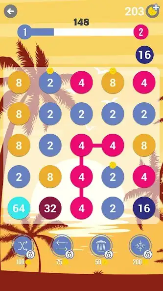 Play 248: Connect Dots Pops Numbers as an online game 248: Connect Dots Pops Numbers with UptoPlay