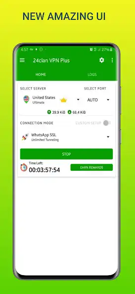 Play 24clan VPN Plus SSH Tunnel VPN as an online game 24clan VPN Plus SSH Tunnel VPN with UptoPlay