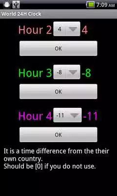 Play 24 H Analog World Clock Free