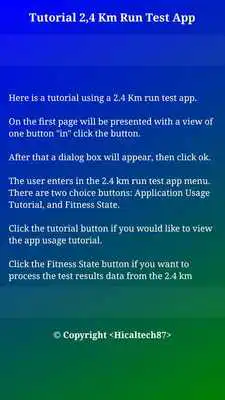 Play 2.4 Km Run Test