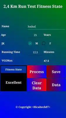 Play 2.4 Km Run Test