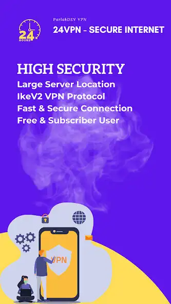 Play 24VPN - Secure Internet  and enjoy 24VPN - Secure Internet with UptoPlay