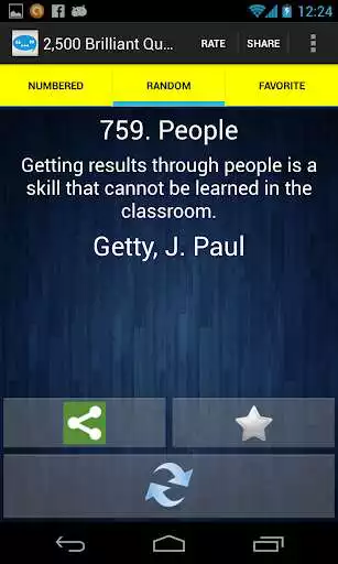 Play APK 2,500 Brilliant Quotes  and enjoy 2,500 Brilliant Quotes with UptoPlay com.raymongulati.twentyfivehundredquotes