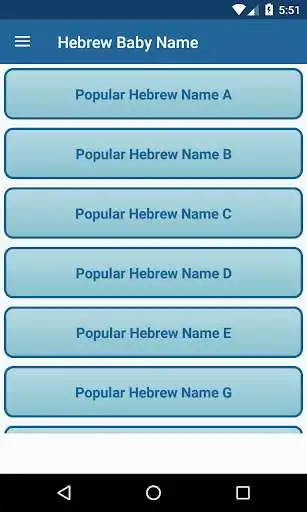 Play 2500 Hebrew Baby Name with Meaning -Christian Name  and enjoy 2500 Hebrew Baby Name with Meaning -Christian Name with UptoPlay