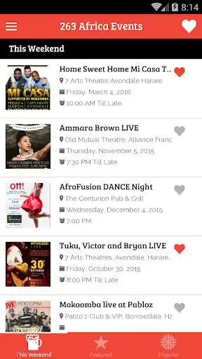 Play 263 Africa Events