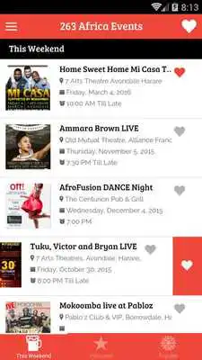 Play 263 Africa Events