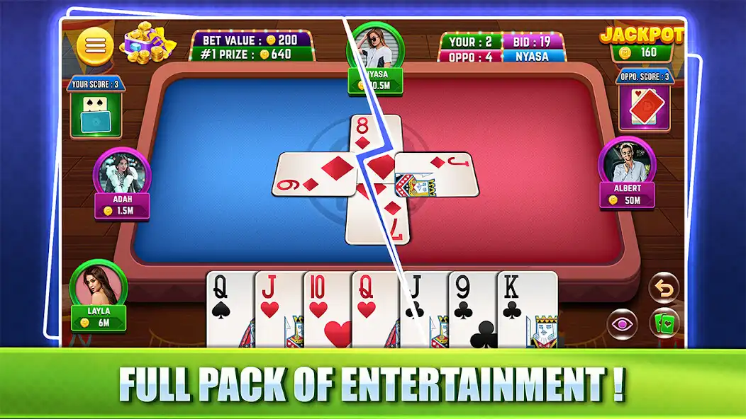 Play 29 Card Game - Play Offline  and enjoy 29 Card Game - Play Offline with UptoPlay