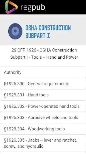 Play 29 CFR 1926 - Subpart I  and enjoy 29 CFR 1926 - Subpart I with UptoPlay