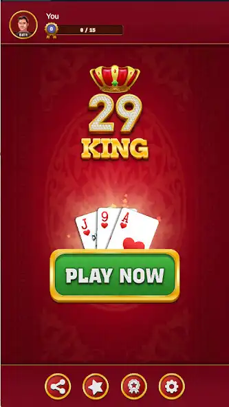 Play 29 King Card Game Offline  and enjoy 29 King Card Game Offline with UptoPlay