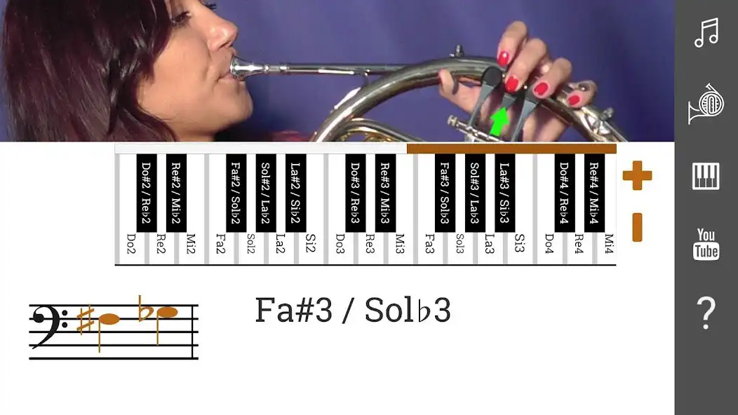 Play 2D French Horn Fingering Chart - How To Play Horn as an online game 2D French Horn Fingering Chart - How To Play Horn with UptoPlay