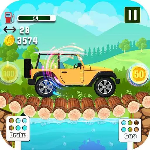 Play 2D Jeep Racing 2 - Prado Adventure 2019 APK