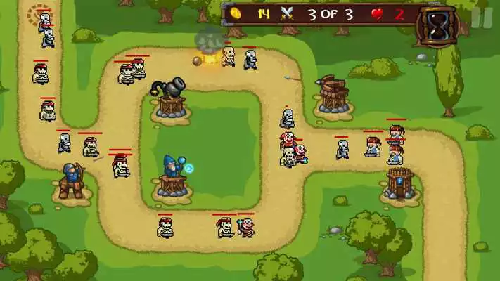Play 2D Pixel Tower Defense