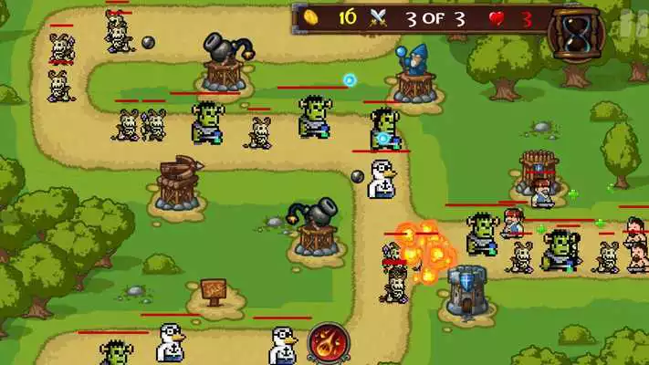 Play 2D Pixel Tower Defense