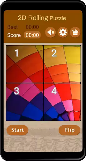 Play 2D Rolling puzzle as an online game 2D Rolling puzzle with UptoPlay