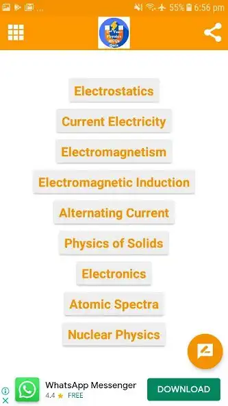 Play 2nd Year Physics MCQs Quiz as an online game 2nd Year Physics MCQs Quiz with UptoPlay