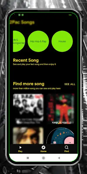 Play 2Pac Songs Mp3 (Rap Music) as an online game 2Pac Songs Mp3 (Rap Music) with UptoPlay