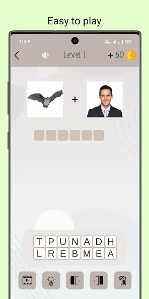 Play 2 pic 1 word : Guess Word  and enjoy 2 pic 1 word : Guess Word with UptoPlay