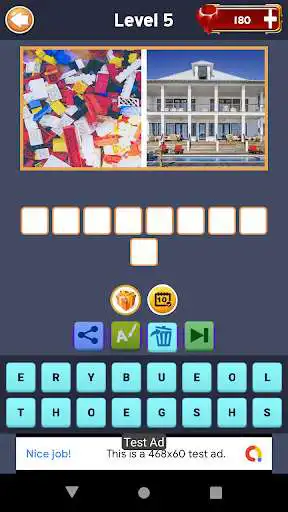 Play 2 Pics 1 Word - Guess The Song as an online game 2 Pics 1 Word - Guess The Song with UptoPlay