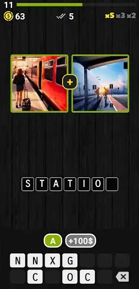 Play 2 Picture 1 Word - Word search as an online game 2 Picture 1 Word - Word search with UptoPlay