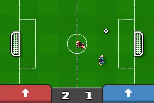 Play 2 Player Soccer as an online game 2 Player Soccer with UptoPlay