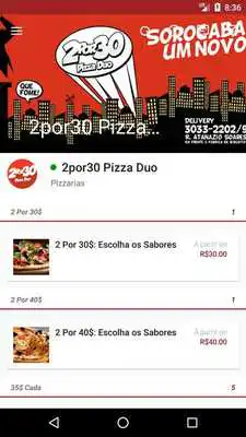 Play 2por30 Pizza Duo