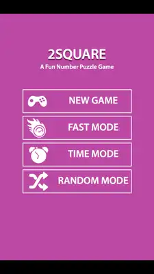 Play 2 Square: A Number Puzzle Game