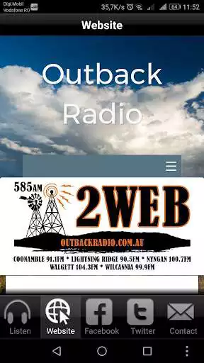 Play 2WEB Outback Radio as an online game 2WEB Outback Radio with UptoPlay