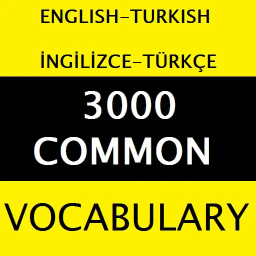 Play 3000 Most Using Words in English-Turkish APK