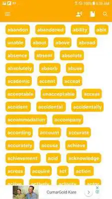 Play 3000 Popular English Words