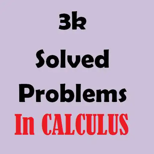 Play 3000 Solved Calculus Problems APK Play 3000 Solved Calculus Problems APK
