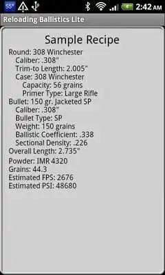 Play 308 Winchester Ballistics Data